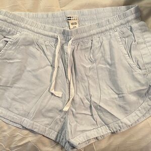 Sky Blue Shorts for Women